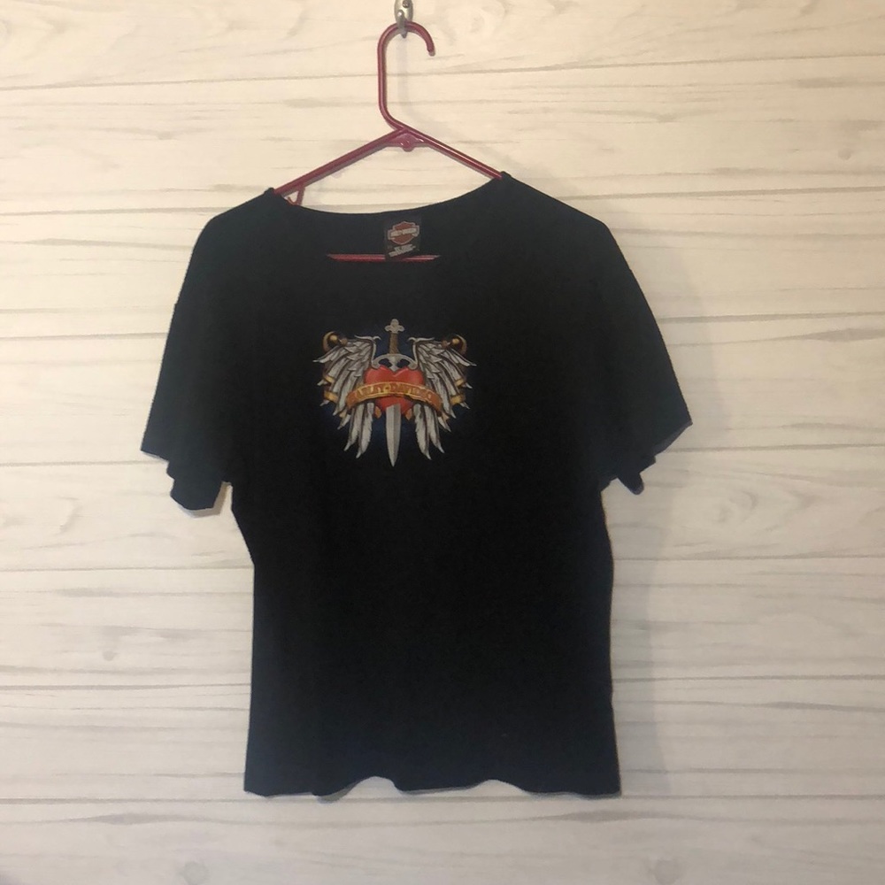Woman’s 2x printed graphic short sleeve tee shirt